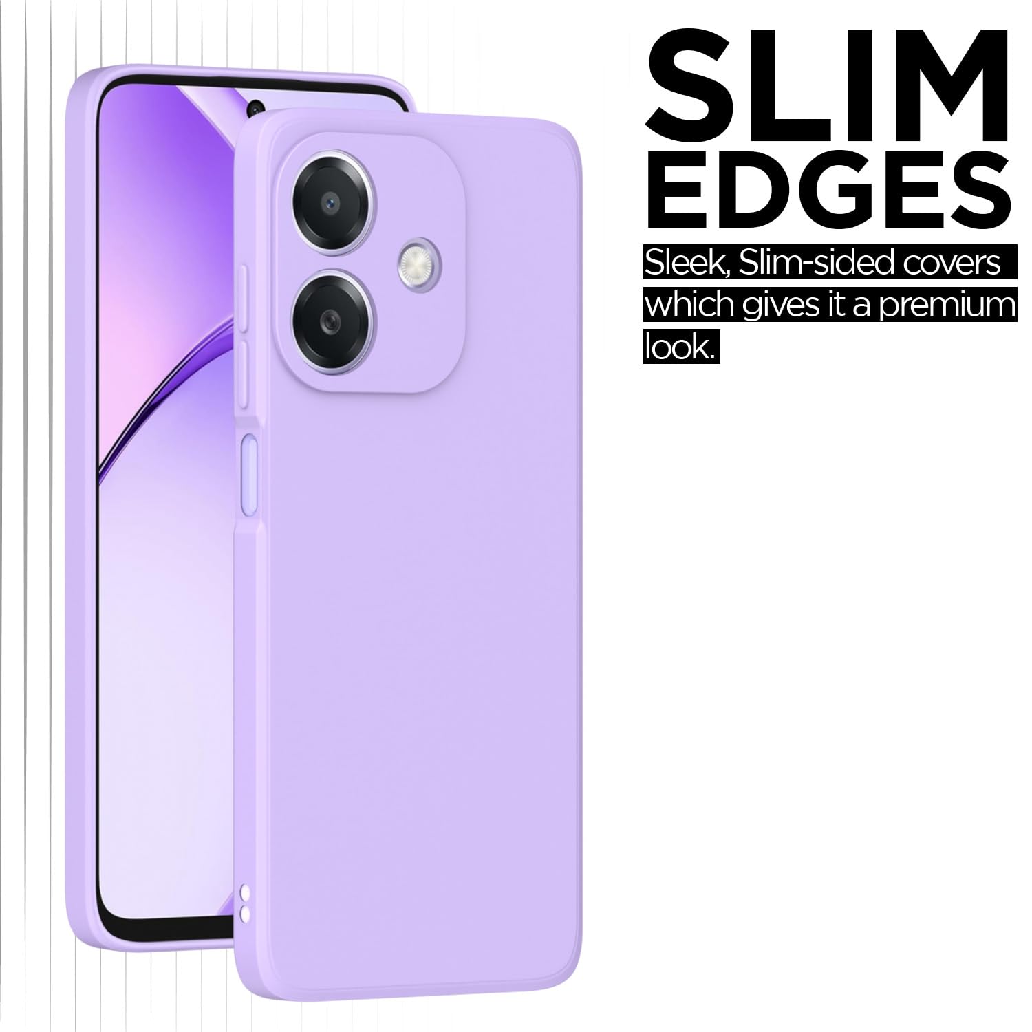 Pikkme purple Matte phone cover for Oppo A3x 5G/A3x 4G/A3 5G – photo 6