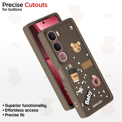 Pikkme Vivo Y31 5G/3D brown back cover – photo 6