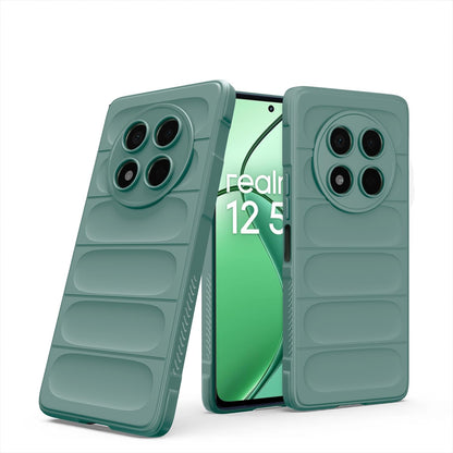 Pikkme green Liquid Silicone back cover for Realme Narzo 70x 5G/N65/13/12/12X 5G/C65