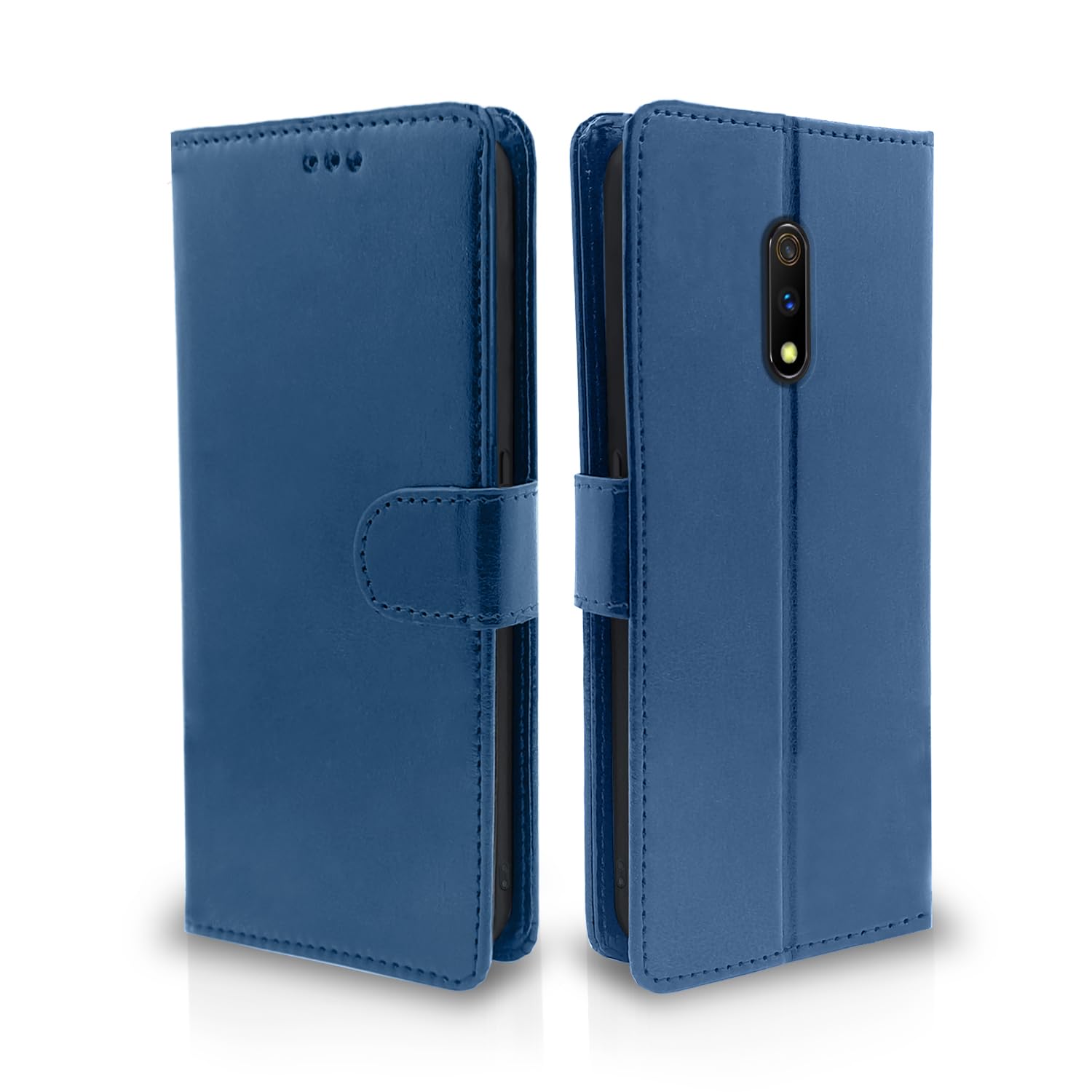 Pikkme Realme X Vintage Back Cover (Blue)