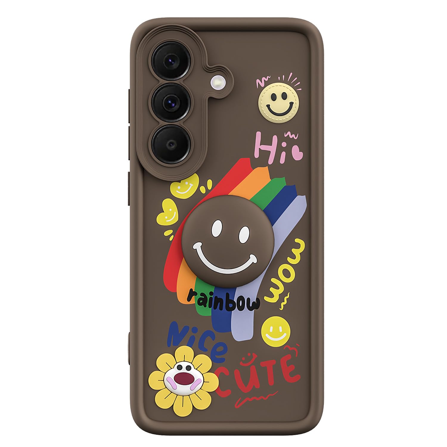 Samsung A37 5G mobile back cover in brown by Pikkme – photo 7