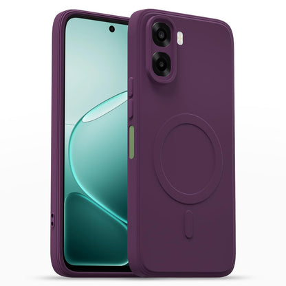Purple MagSafe back cover for Oppo A6X 5G – Pikkme