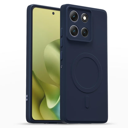 Pikkme blue mobile cover for Moto G86 Power 5G