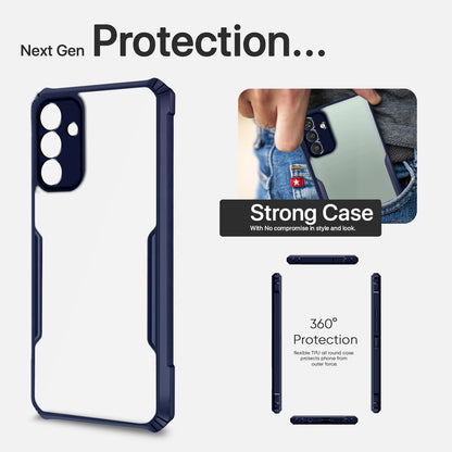 Samsung f13 5G Hybrid back cover in blue by Pikkme – photo 7