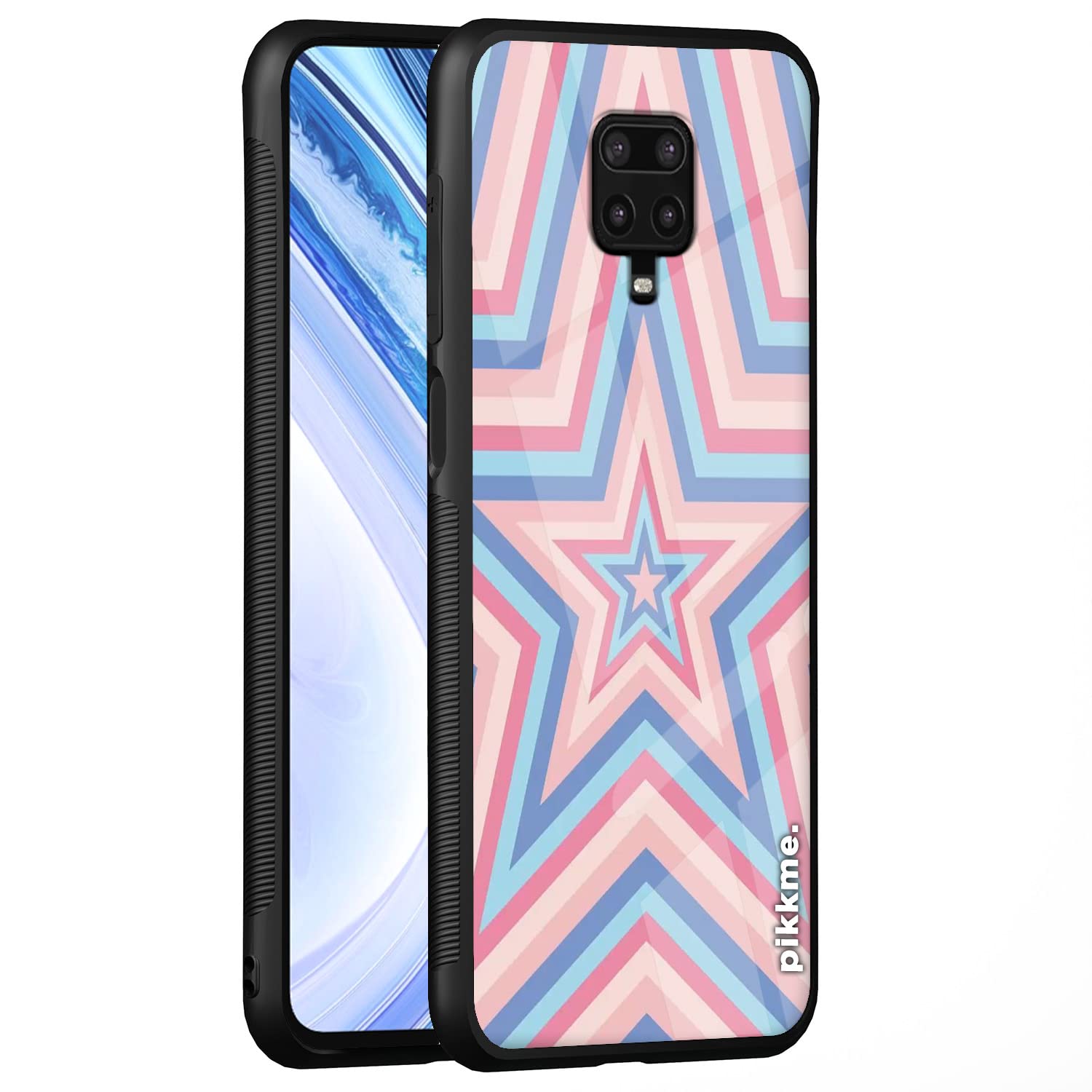 Pikkme Redmi Note 9 Pro/Note 9 Pro Max/Note 10 Lite Hybrid mobile cover