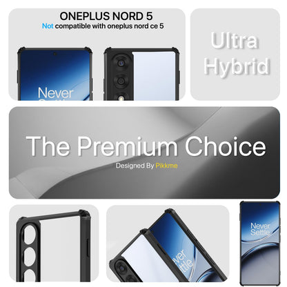 Pikkme OnePlus Nord 5 5G Ultra Clear black phone cover – photo 2