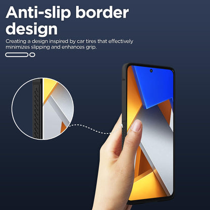 Black phone cover for Poco X4 Pro 5G – Pikkme – photo 4