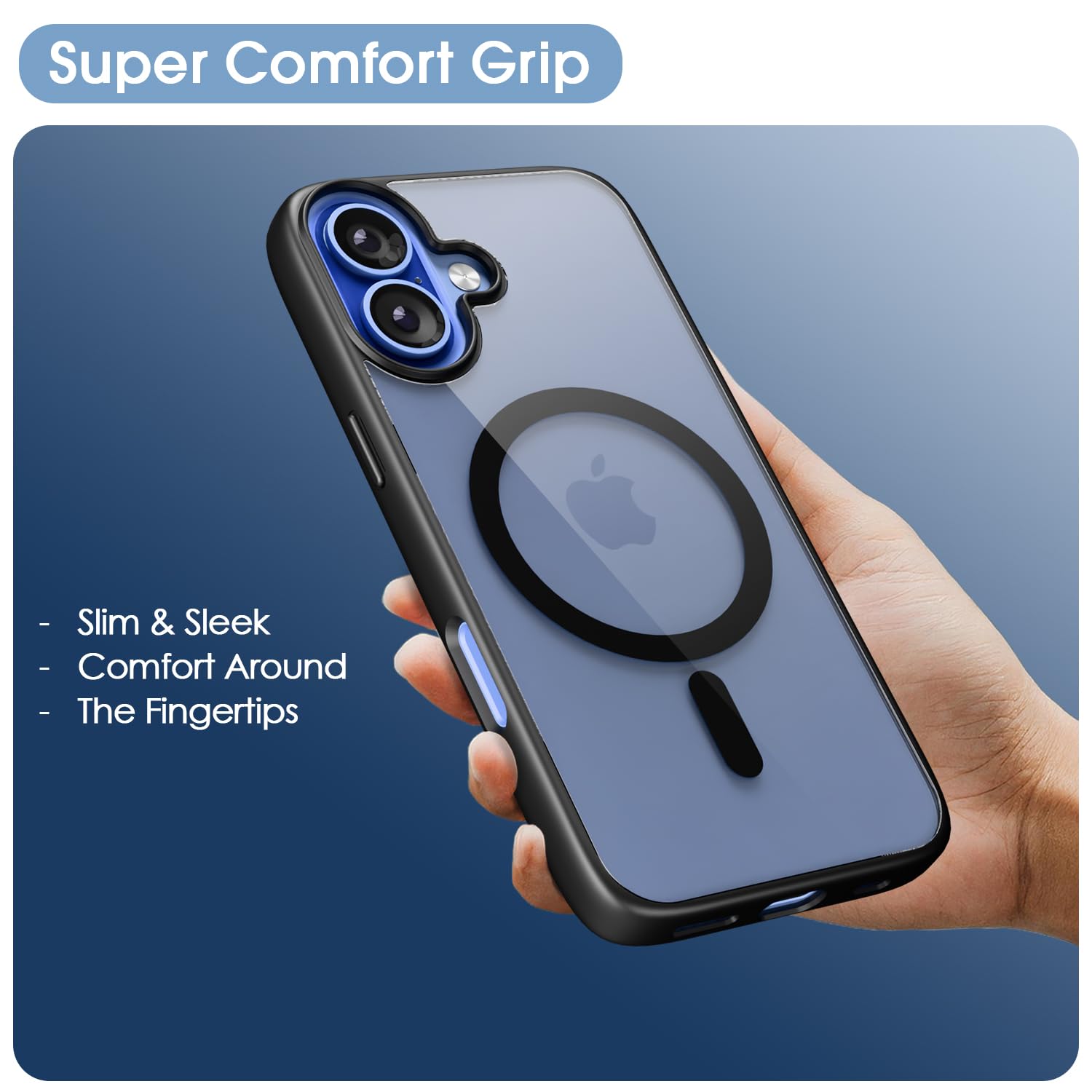 Pikkme black back cover for iPhone 16 – photo 6
