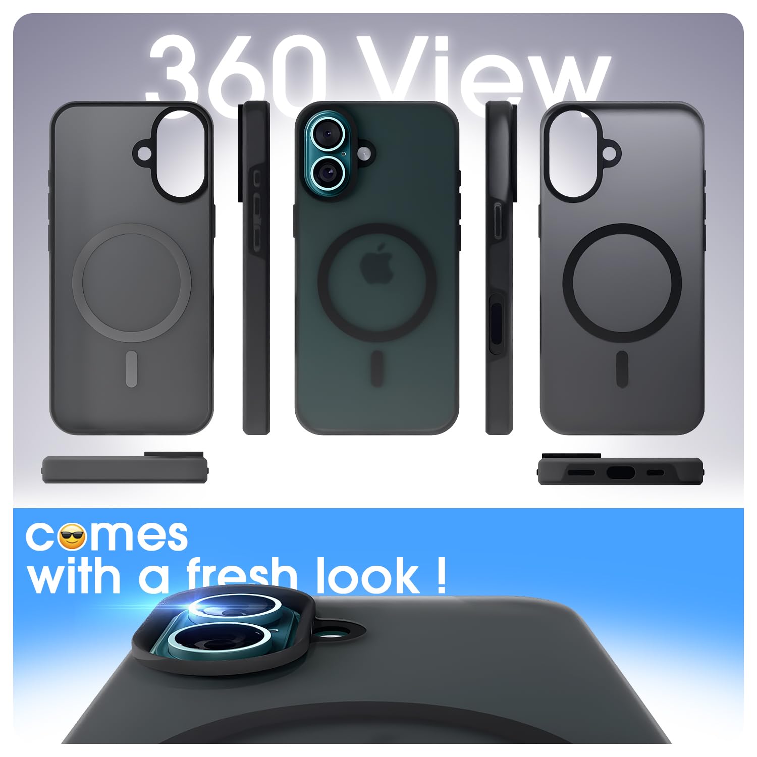 Pikkme iPhone 16 black mobile cover – photo 2