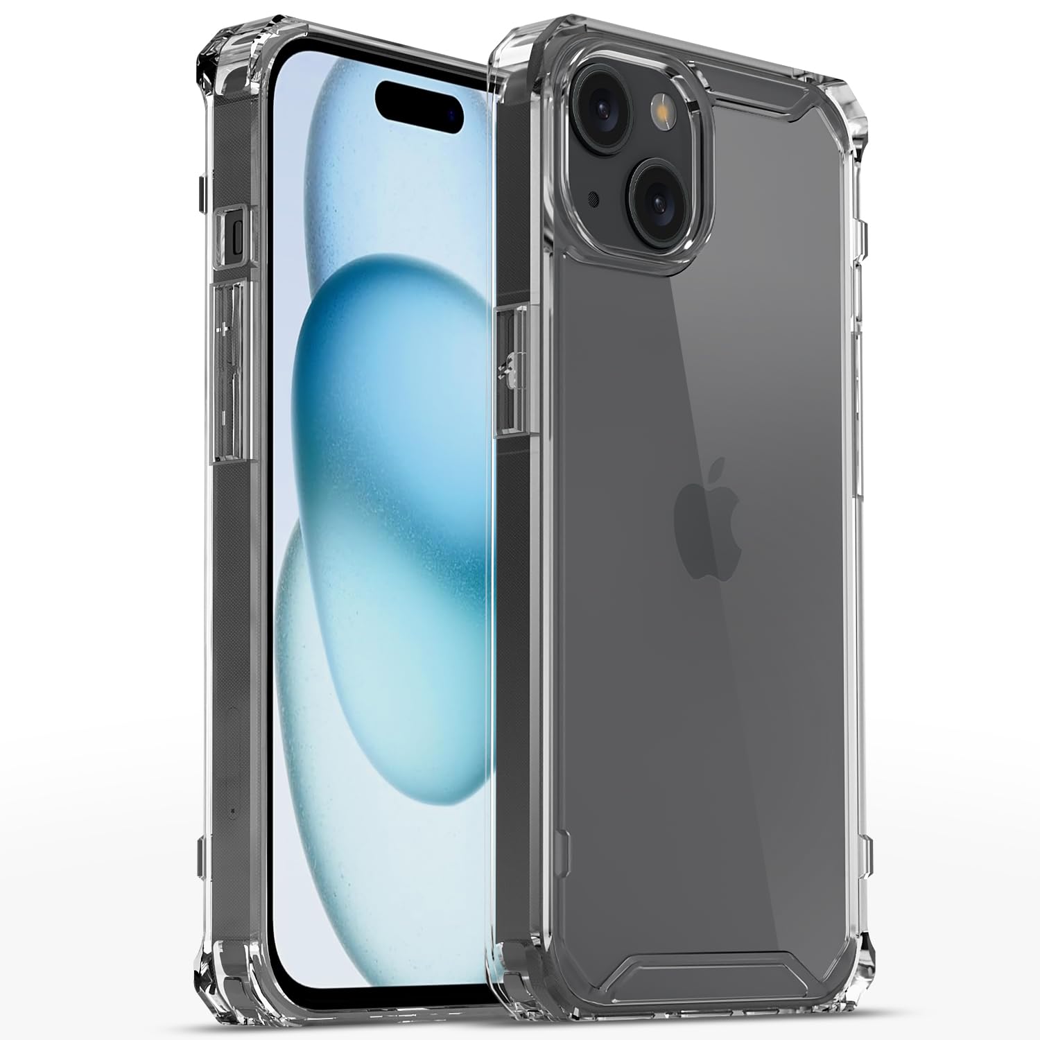 Transparent back cover for iPhone 15 – Pikkme