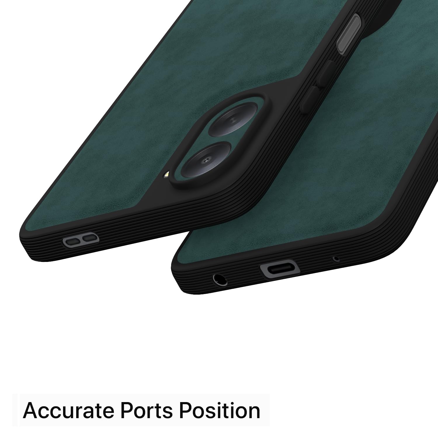 Pikkme Redmi A7 5G Leather green phone cover – photo 4
