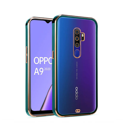 Oppo A5 2020/A9 2020 Chrome phone cover in green by Pikkme