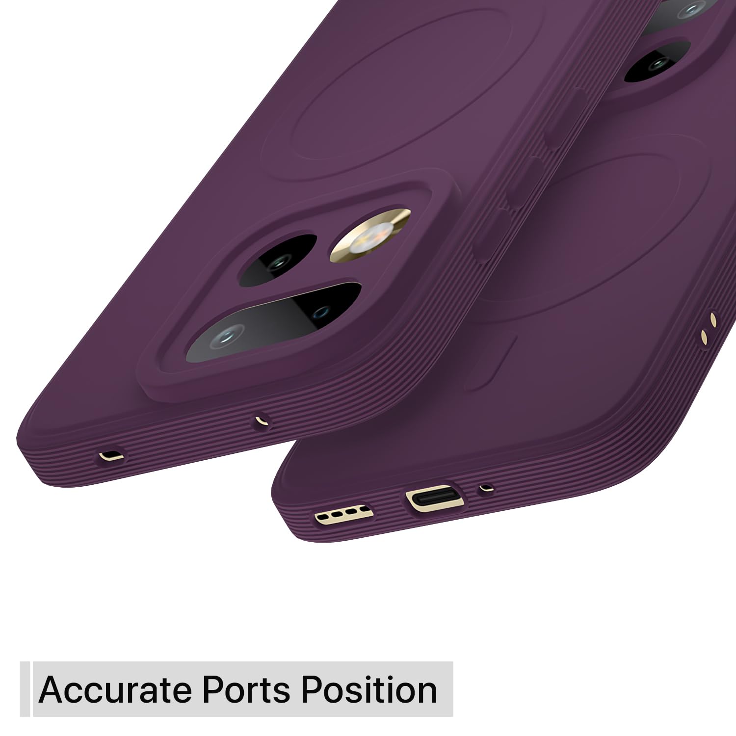 Pikkme Realme 16 Pro 5G MagSafe purple mobile back cover – photo 4