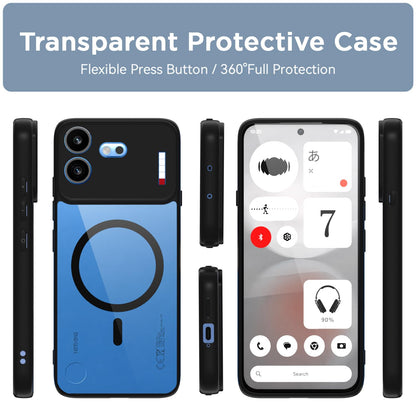 Pikkme black mag-safe mobile back cover for Nothing Phone 4b 5G – photo 2