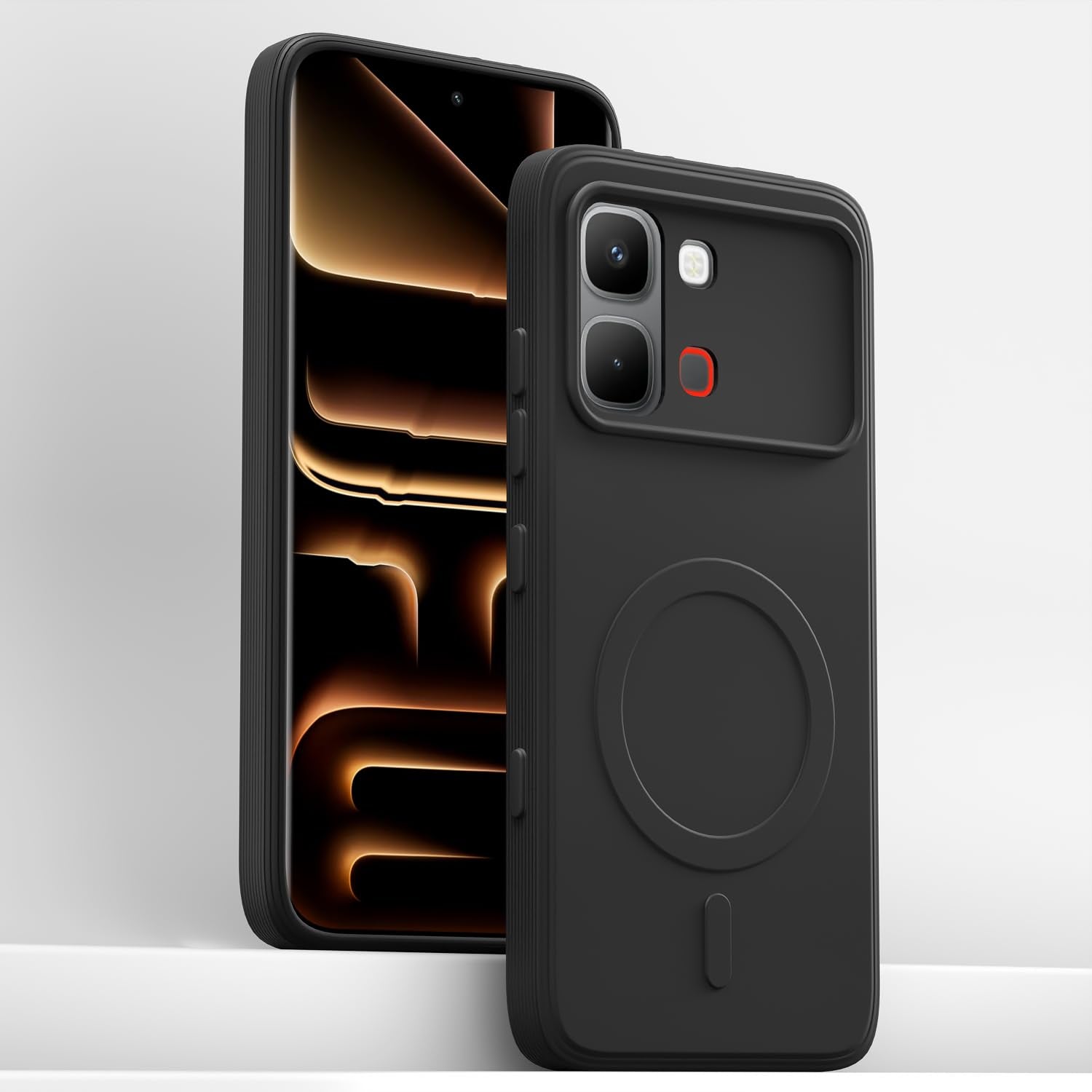 Pikkme black mobile cover for Infinix Note Edge 5G – photo 2