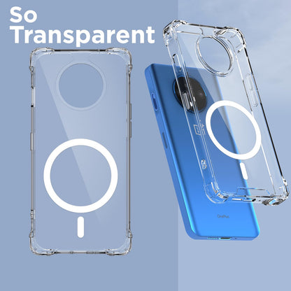 OnePlus 7T MagSafe back cover in transparent mag-safe by Pikkme – photo 2