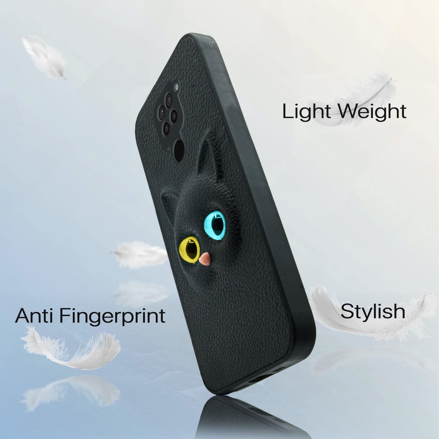 Pikkme black mobile cover for Redmi Note 9 – photo 5