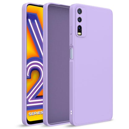 Pikkme purple back cover for Vivo Y12s/Y20/Y20i/Y20G