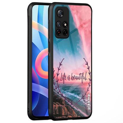 Pikkme Hybrid back cover for Redmi Note 11T/Poco M4 Pro 5G