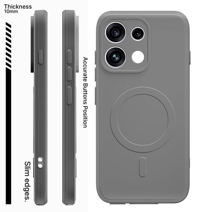 Oppo Reno 16c 5G mobile back cover in grey by Pikkme – photo 3