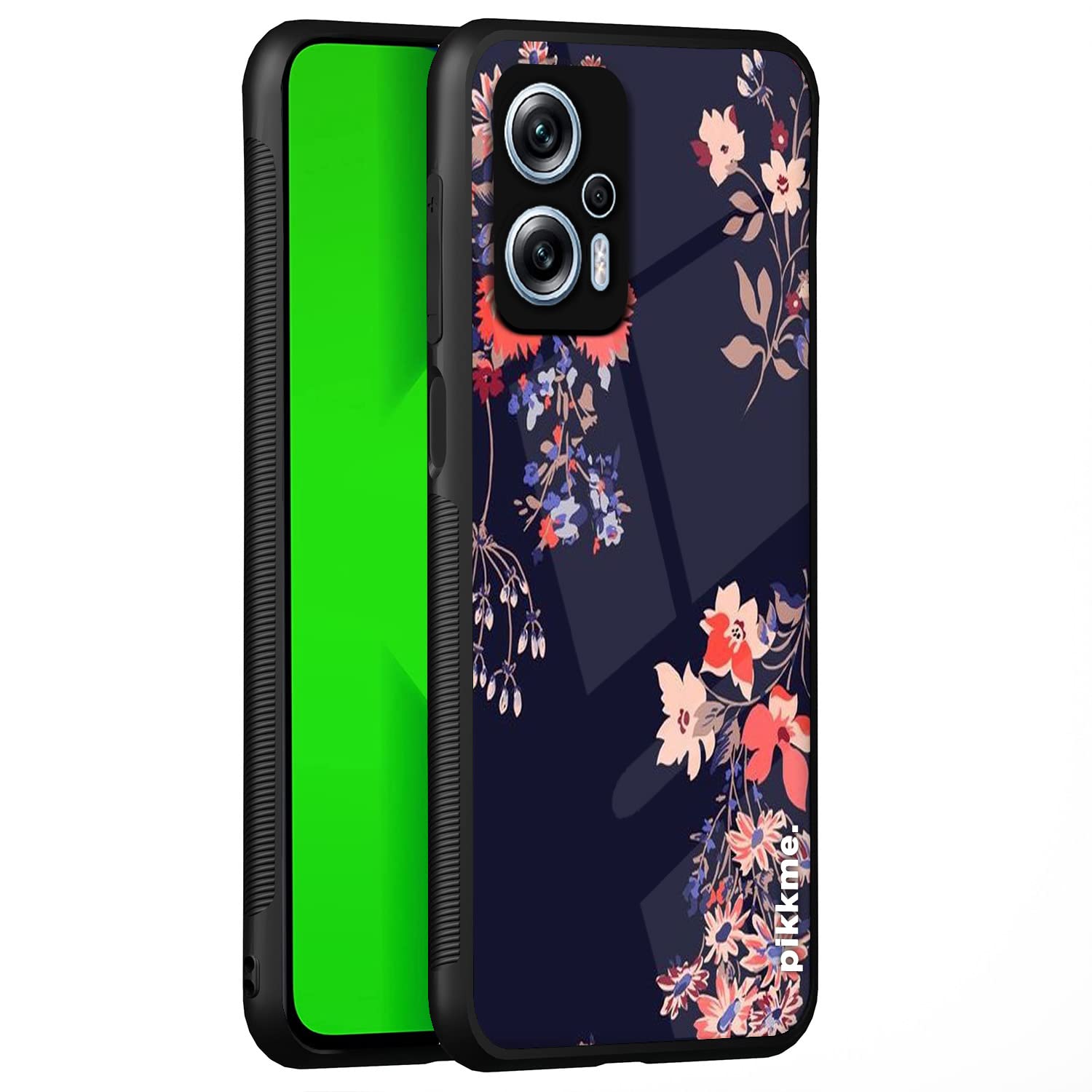 Redmi K50i 5G Flower mobile back cover by Pikkme