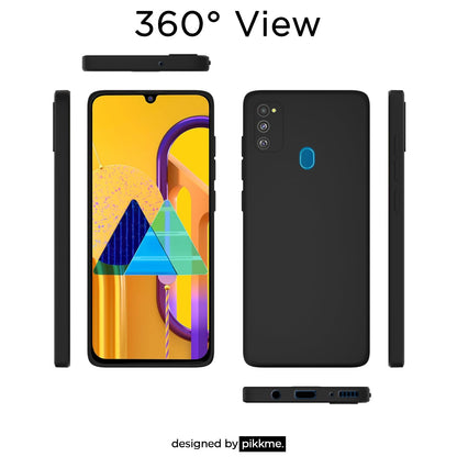 Samsung M21/M30s/M21 2021 phone cover in black by Pikkme – photo 3