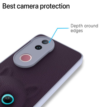 Pikkme Vivo V 50 5G Kitty Back Cover (Purple)