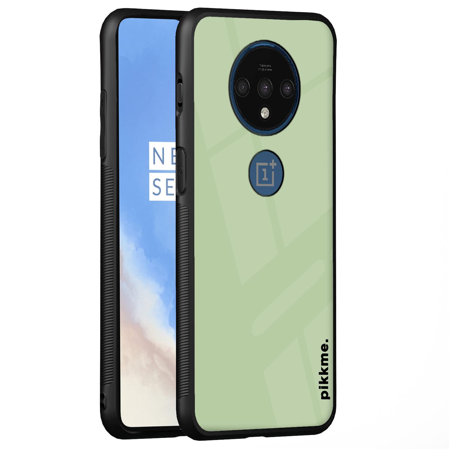 Pikkme Hybrid mobile back cover for OnePlus 7T