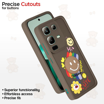 Brown Soft Silicone mobile cover for Infinix Note 50s 5G – Pikkme – photo 6