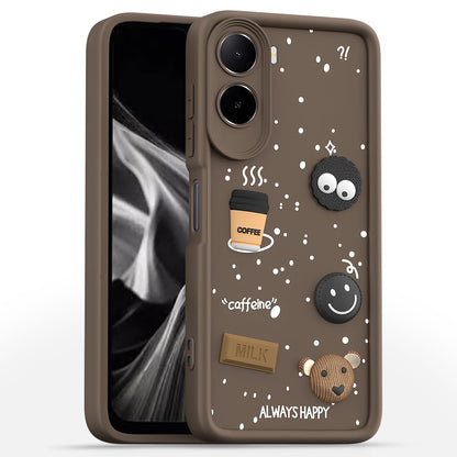 Pikkme Redmi A7 Pro/Poco C85x 5G brown mobile cover