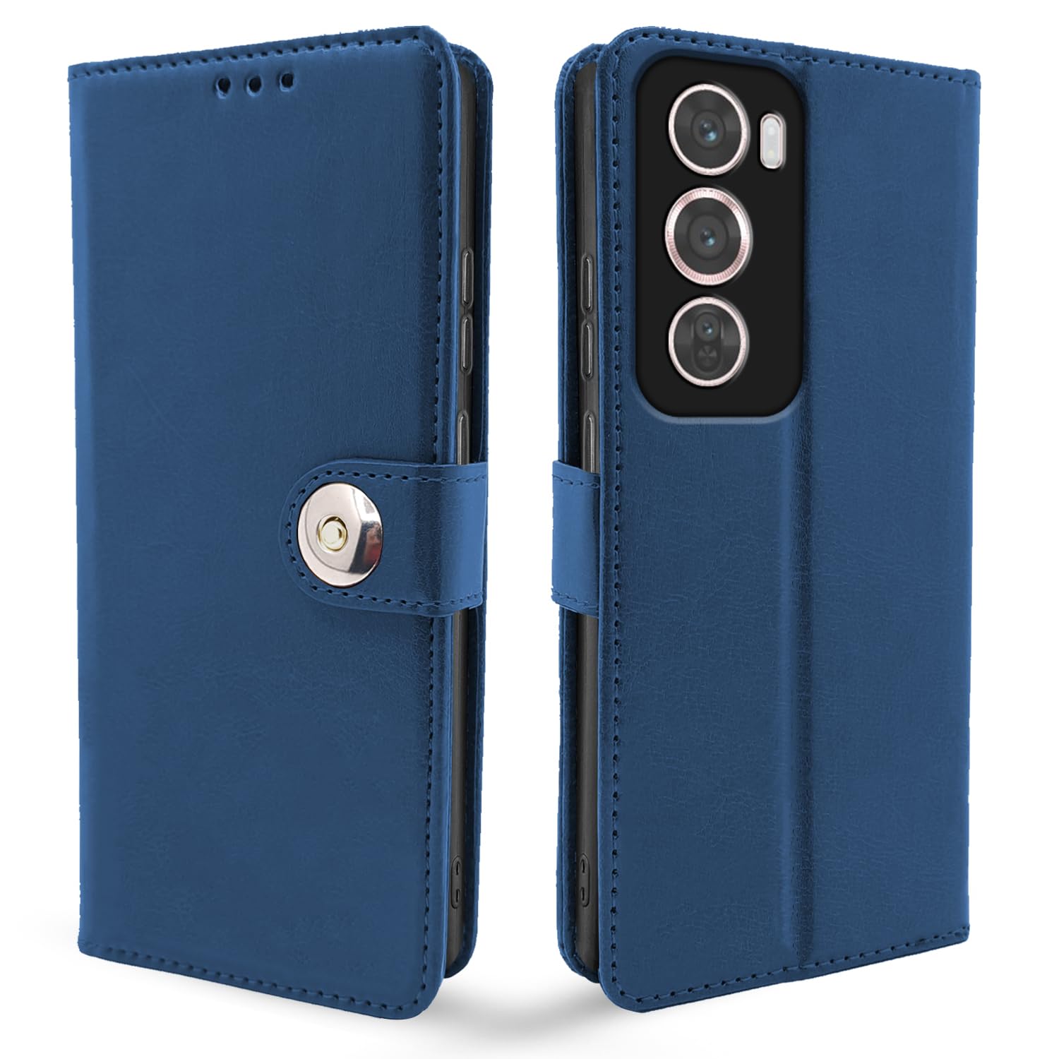 Pikkme Oppo Reno 12 Pro 5G blue flip case