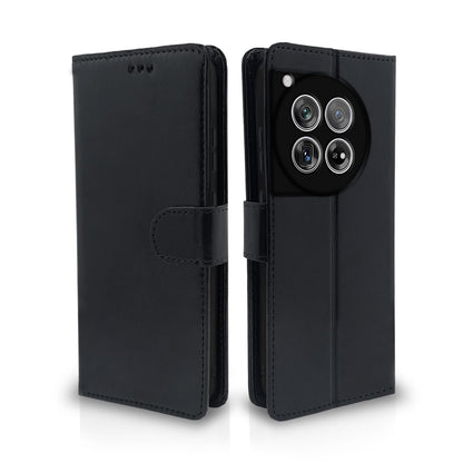 OnePlus 12 5G Wallet flip case in black by Pikkme