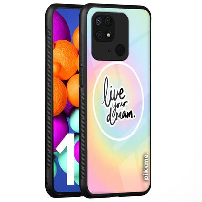 Redmi 10/10 Power Hybrid mobile back cover by Pikkme
