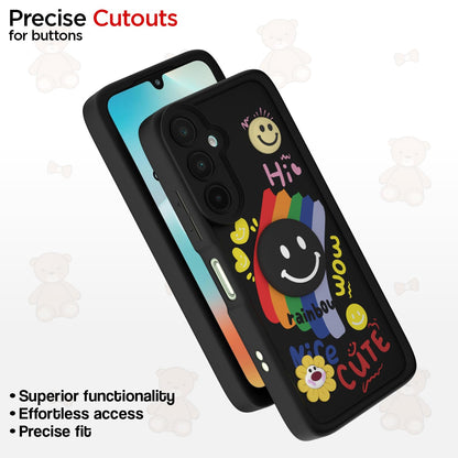 Black Soft Silicone mobile back cover for Samsung M16 5G – Pikkme – photo 6