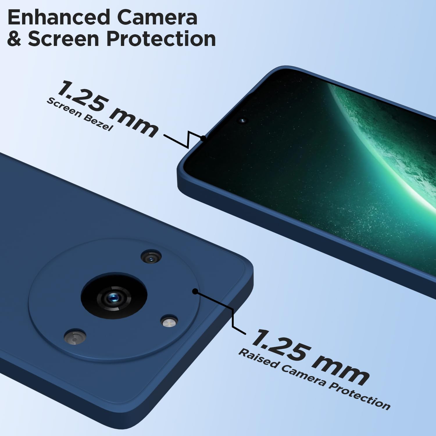Pikkme blue mobile back cover for Realme Narzo 60 5G – photo 6