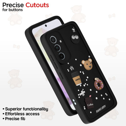 Pikkme Samsung A35 5G/3D Silicone black back cover – photo 6