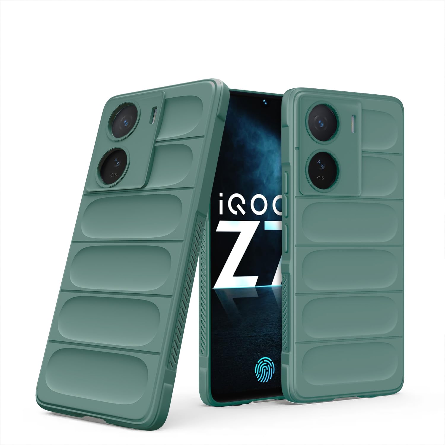 iQOO Z7/Z7s 5G back cover in green by Pikkme