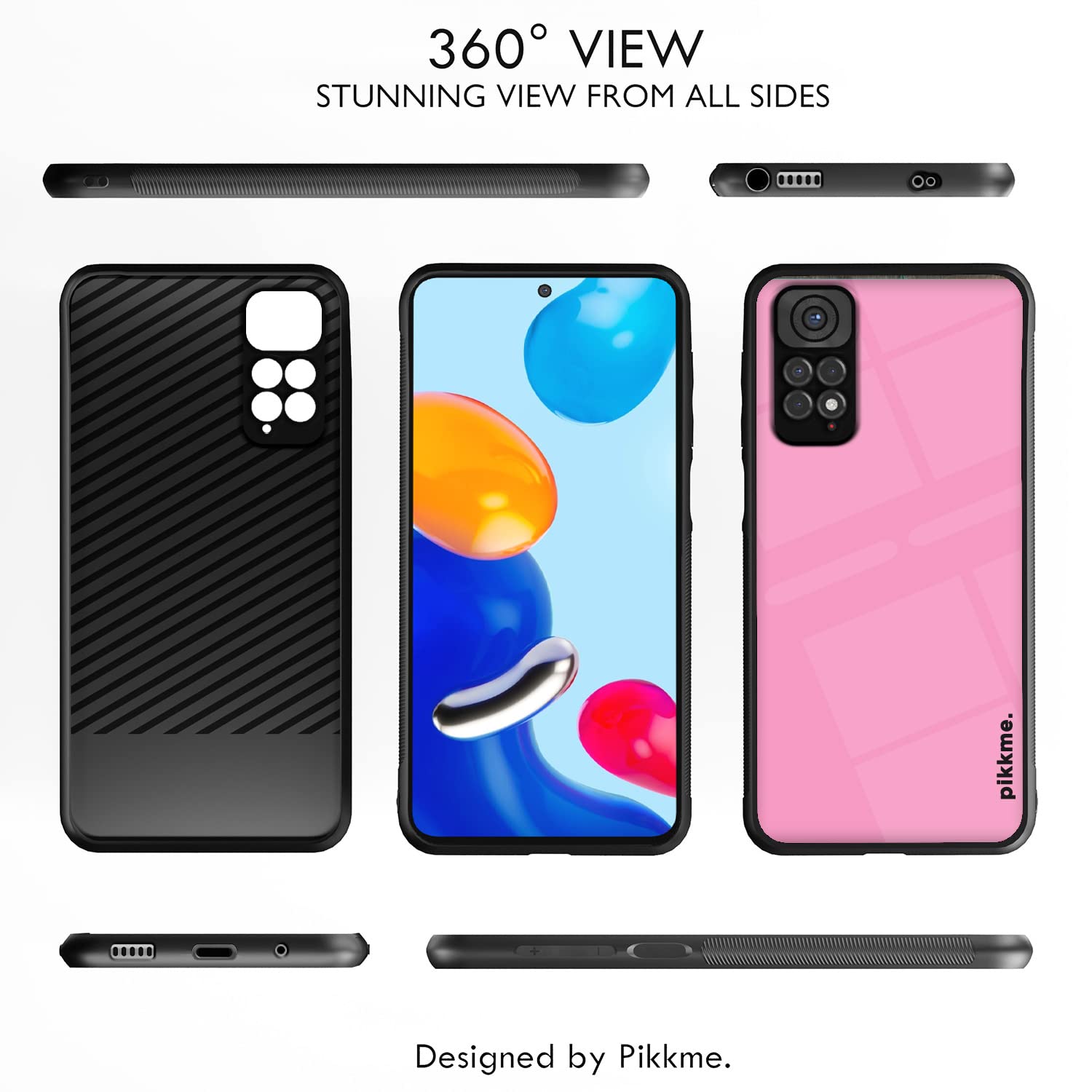 Pikkme Redmi Note 11/Note 11s Hybrid mobile back cover – photo 2