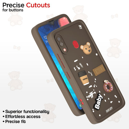 Brown mobile cover for Samsung A20/A30/M10s – Pikkme – photo 6