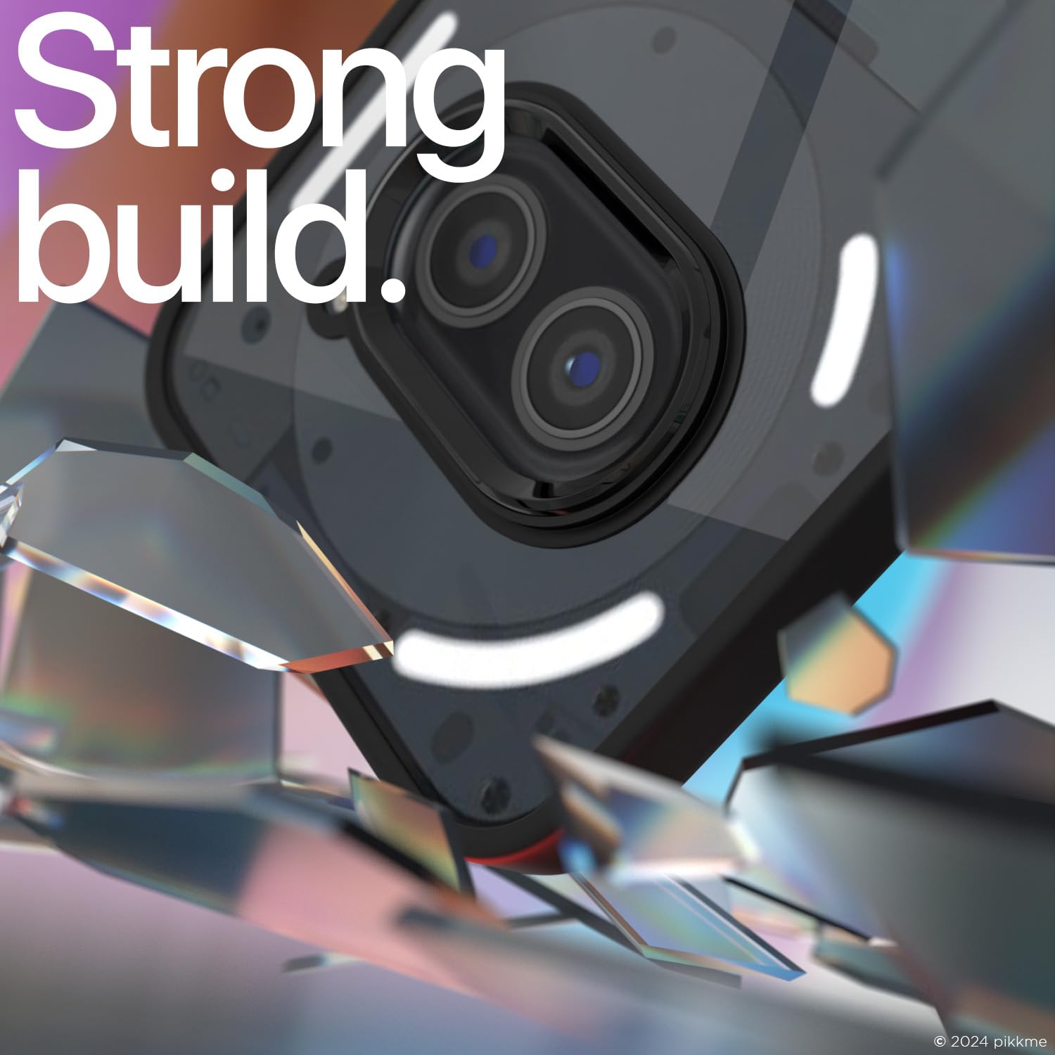 Black Chrome mobile back cover for Oppo Reno 12 F 5G – Pikkme
