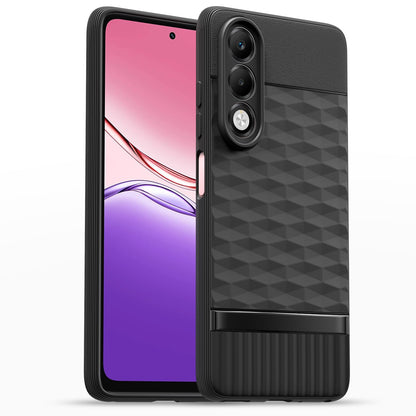 Pikkme Oppo K13x 5G Shockproof Soft Flexible Gencase Back cover (Black)