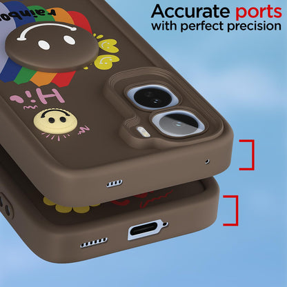Pikkme brown Soft Silicone mobile back cover for Vivo T5 Pro 5G – photo 4