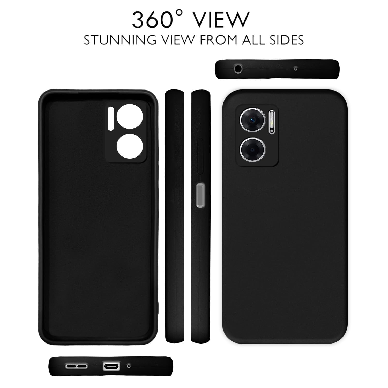 Pikkme Redmi 11 Prime 5G black mobile cover – photo 3