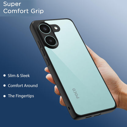 Pikkme Poco X8 Pro 5G Hybrid black mobile back cover – photo 6