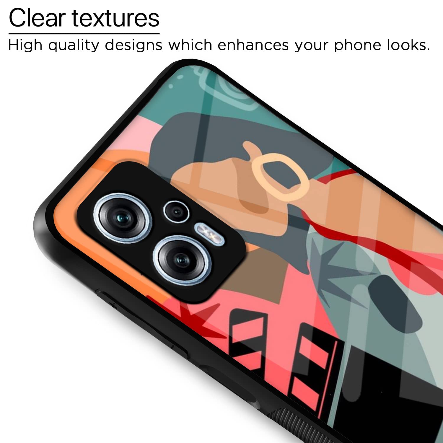 Redmi K50i 5G back cover by Pikkme – photo 4