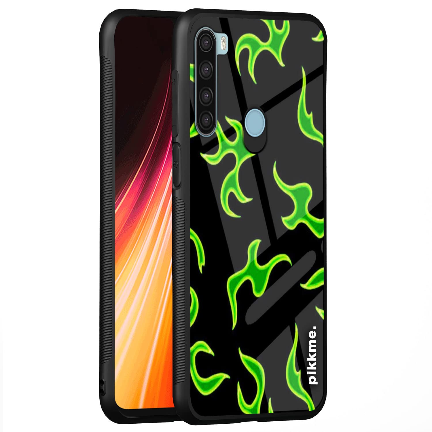Pikkme Redmi Note 8 Hybrid mobile back cover