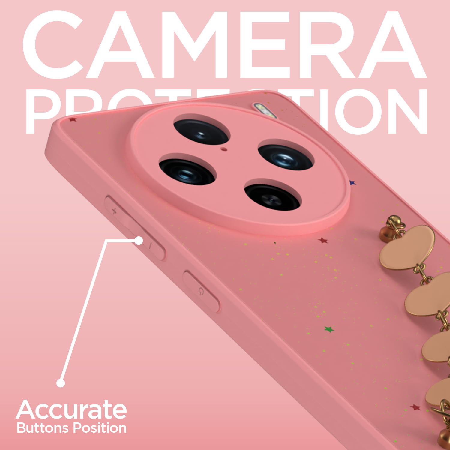 Pikkme Vivo X100 Pro 5G pink phone cover – photo 3