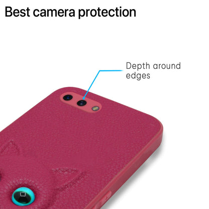 Pikkme pink Cat mobile back cover for Oppo A3s/Realme C1 – photo 5