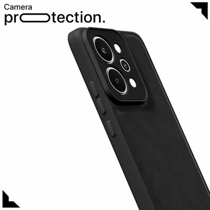Black Leather back cover for Realme P4 Power 5G – Pikkme – photo 5