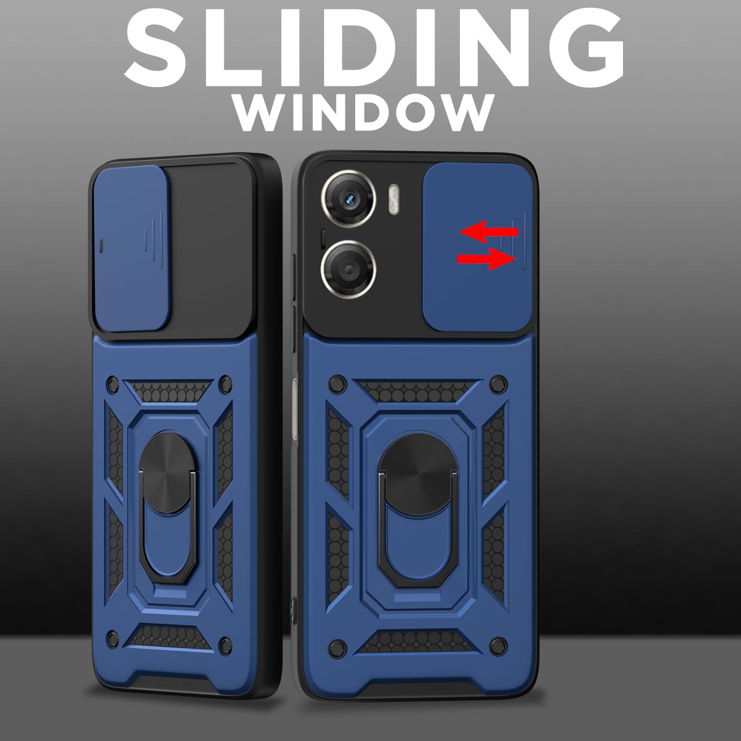 Pikkme blue D10 Camera Shield mobile back cover for Moto G06 Power/G06 4G/360 – photo 2